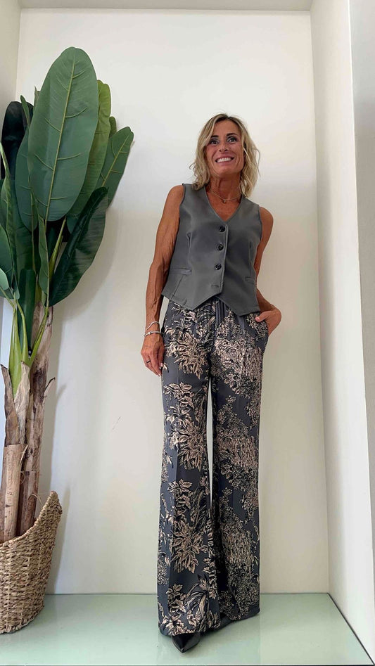 DAFNE - 549474P29 - PANTALONE PURA VISCOSA FLUIDO