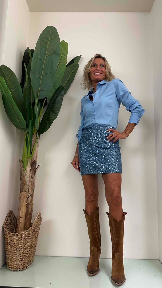 PLEASE - C0NUWV6000 - CAMICIA POPELINE BASIC SLIM FIT