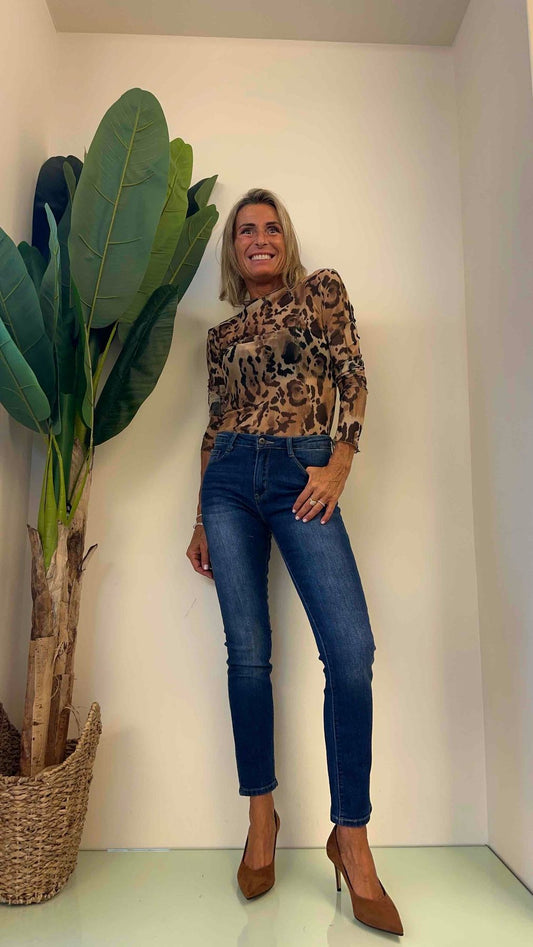 GIORGIA & JHONS - 60154FW23 - JEANS SLIM PULITO