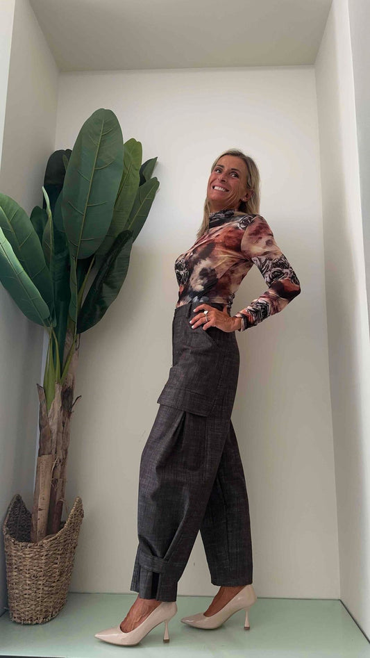 DAFNE - NI427P19 - LUPETTO TULLE FANTASIA ROSE