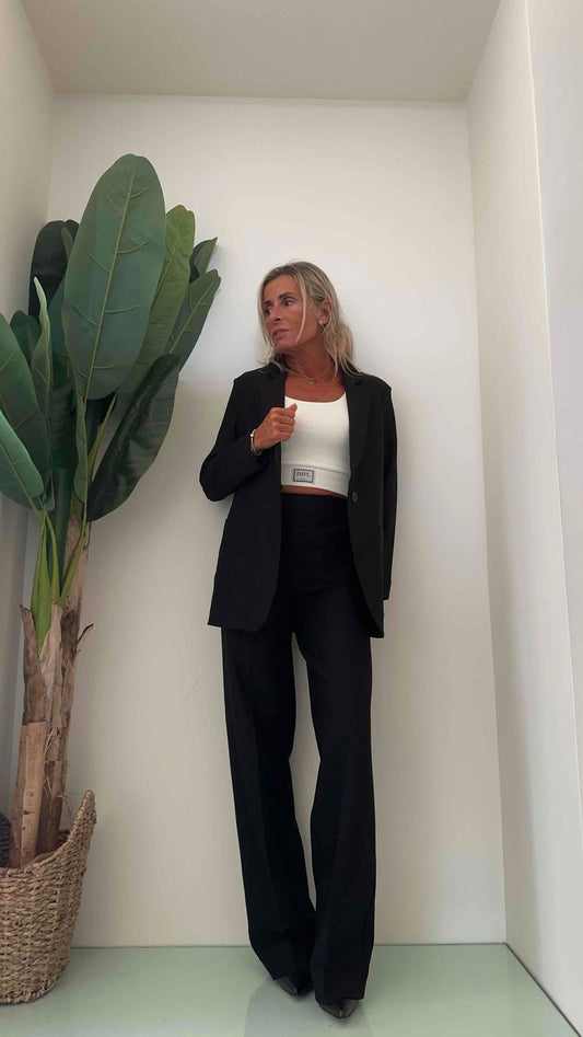 RAGNO - DL20GA - GIACCA BLAZER PUNTO MILANO VISCOSA 1 BOTTONE