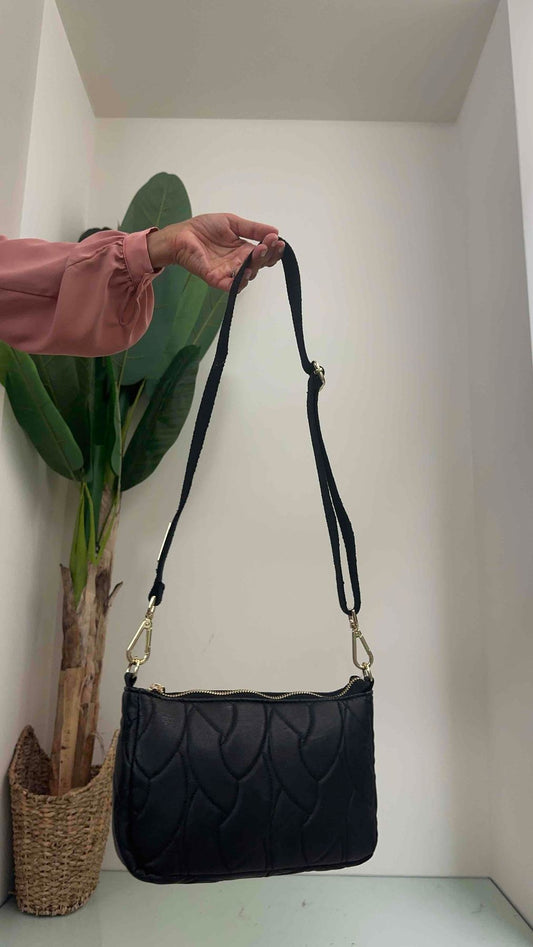 ANTONELLO SERIO - 80117P27 - MINI BAG TRAPUNTATA CON LOGO