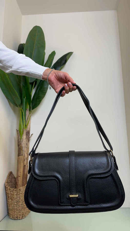 LALTERNATIVASTYLE - 94549 - BORSA PELLE TRACOLLA CON PATTA