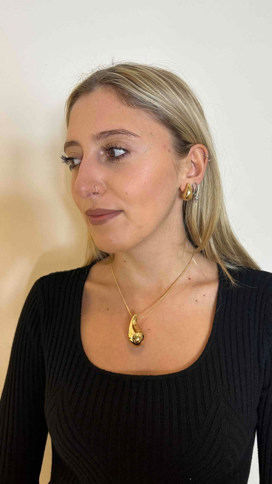 DAFNE - ORGOPI - ORECCHINI GOCCIA PICCOLO. NICKEL FREE