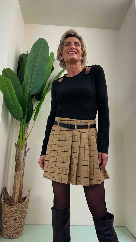 PLEASE - B0BJCFR000 - BODY OBLO' SPALLE CON CATENA DORATA