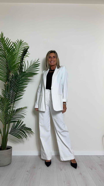 SUSYMIX - SM1075H - PANTALONE PALAZZO TASCA AMERICA