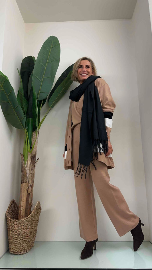 DAFNE - SCFRAP10 - SCIARPONA VISCOSA CON FRANGINE