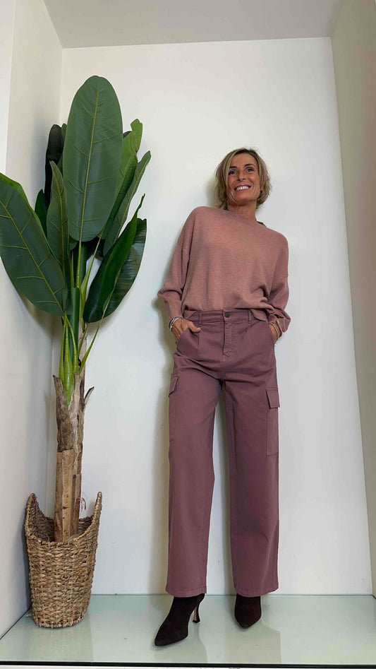 F3 - P3940515 - PANTALONE CARGO COLOR MANOPESCA