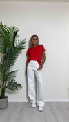 SUSYMIX - SM1075H - PANTALONE PALAZZO TASCA AMERICA