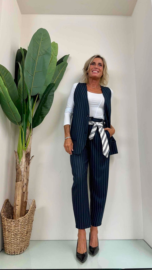 HAVEONE - LMA-K020 - GILET GESSATO LUNGO