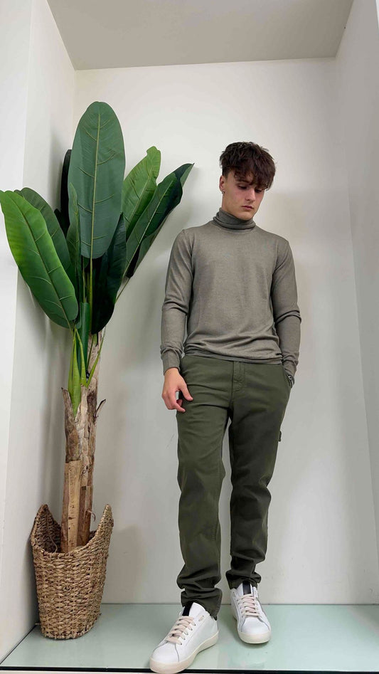 IMPERIAL - M63720C14 - MAGLIA DOLCEVITA LANA MERINO