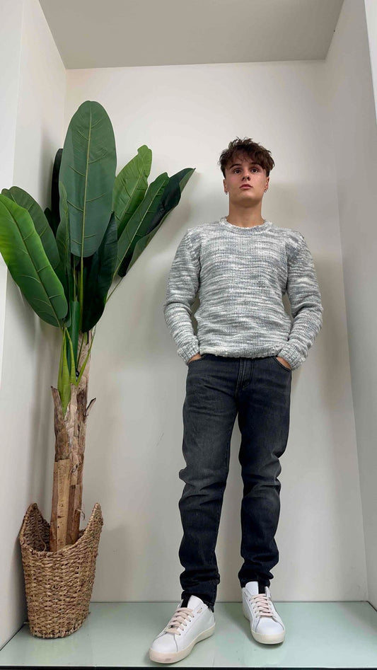 IMPERIAL - M3614PASK - MAGLIA PULL MELANGE