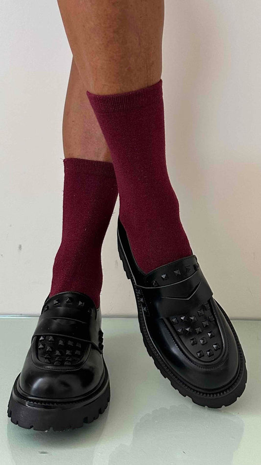 ALCOTT - CZ0255DOAX - SET CALZINI JERSEY C/LUREX