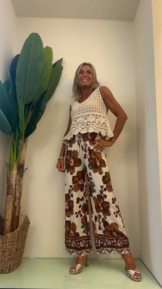 DAFNE - tt047p23 - top macrame' svasato