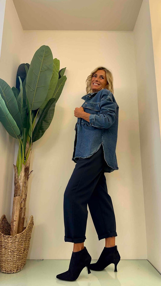 SUSYMIX - 9196 - CAMICIA DENIM OVER