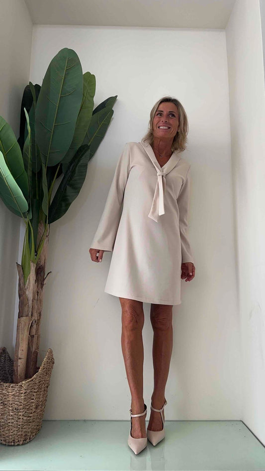 GIORGIA & JHONS - 60240FW23 - ABITO CRAVATTINO SVASATO