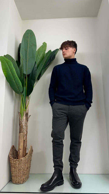 IMPERIAL - PWB0ENKFW23 - PANTALONE SLIM SPIGATO