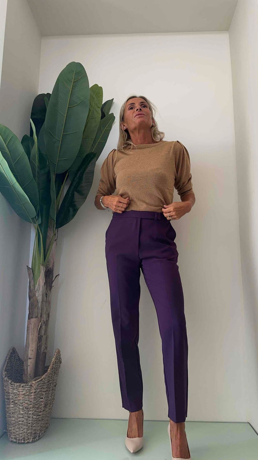 F3 - PP32223028 - PANTALONE TESSUTO TECNICO SIGARETTA