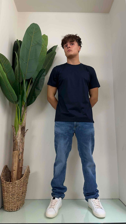 IMPERIAL - T583151657 - T-SHIRT COTONE SMERIGLIATO