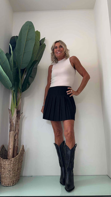 ALCOTT - G01065DOX13 - GONNA PIEGHE UNITO POLIVISCOSA